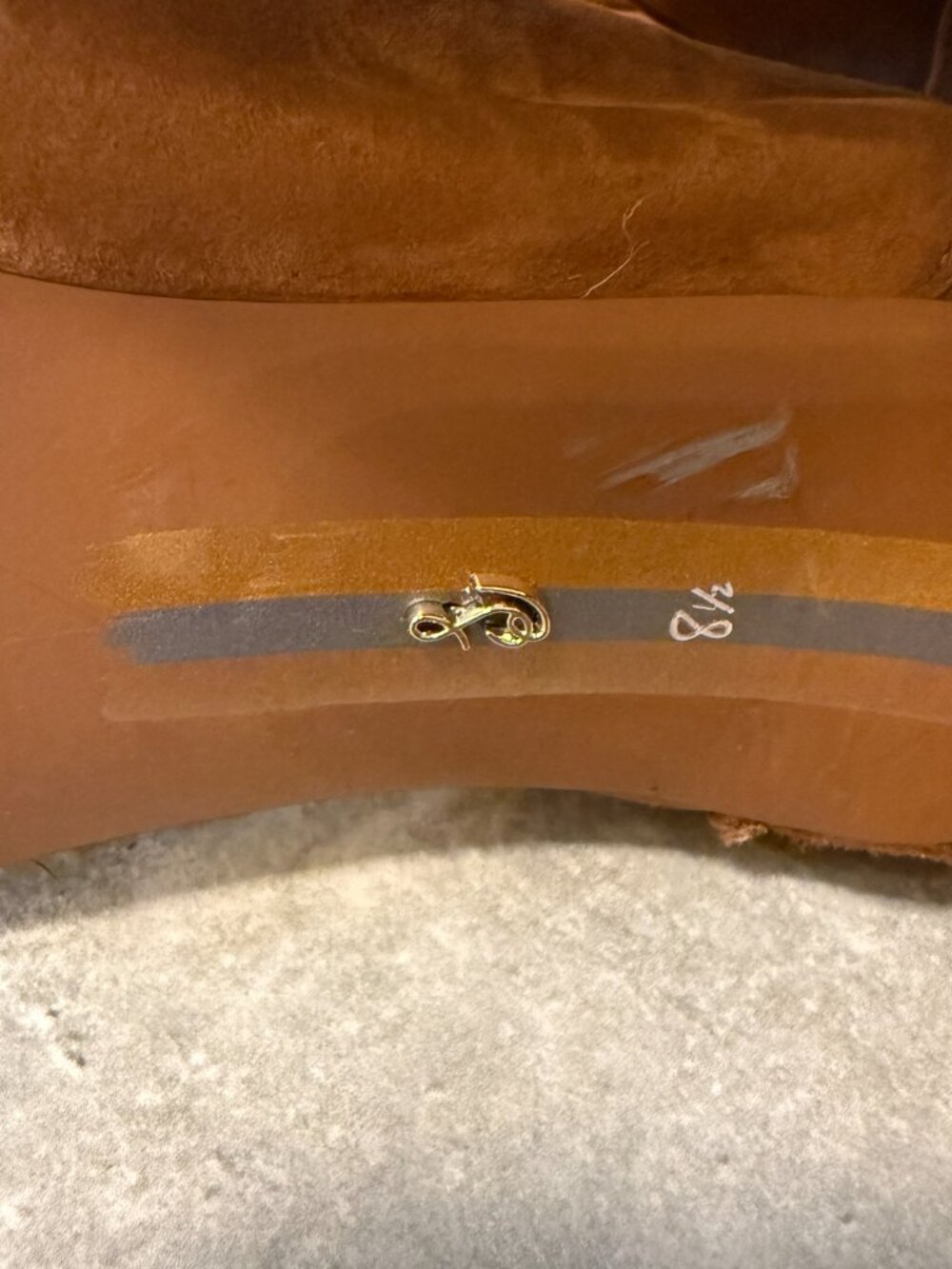 Sam Edelman Taryn Suede Pull On Western Point Squared Toe Kitten Heel Boots 8.5 - Picture 12 of 13